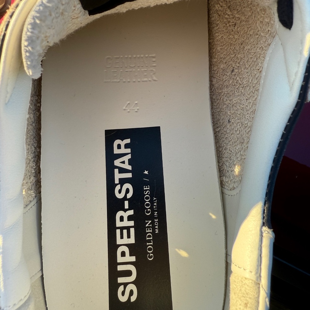 Golden Goose Men's Black and Tan Star Sneakers - Picture 5 of 7